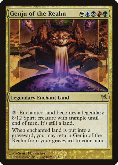 Genju of the Realm - Enchant land