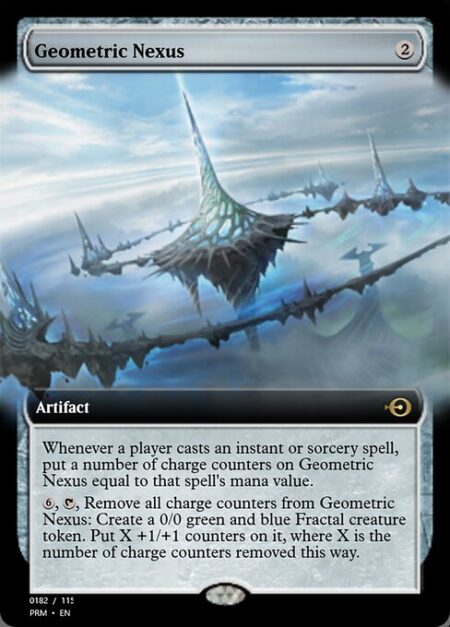 Geometric Nexus - Whenever a player casts an instant or sorcery spell