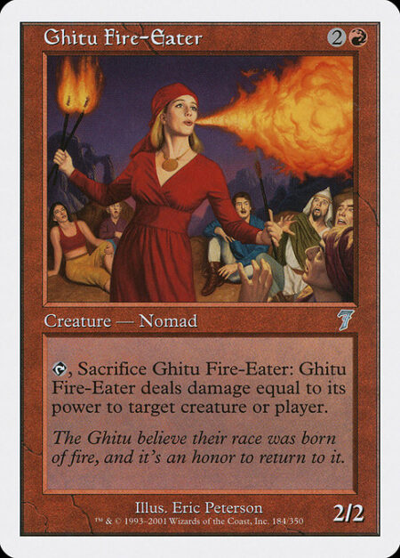 Ghitu Fire-Eater - {T}