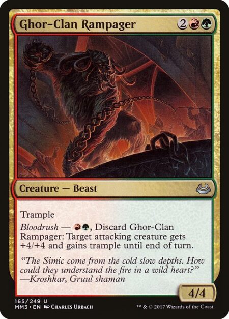 Ghor-Clan Rampager - Trample