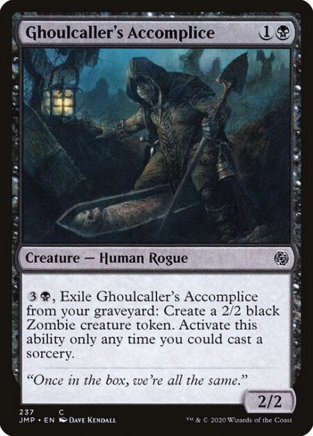 Ghoulcaller's Accomplice - {3}{B}