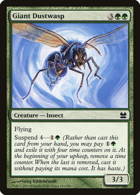 Giant Dustwasp - Flying