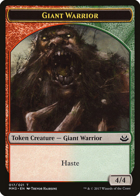 Giant Warrior - Haste