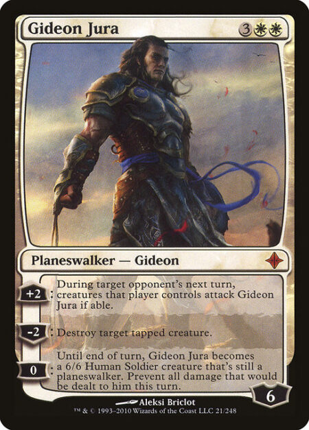 Gideon Jura - +2: During target opponent's next turn