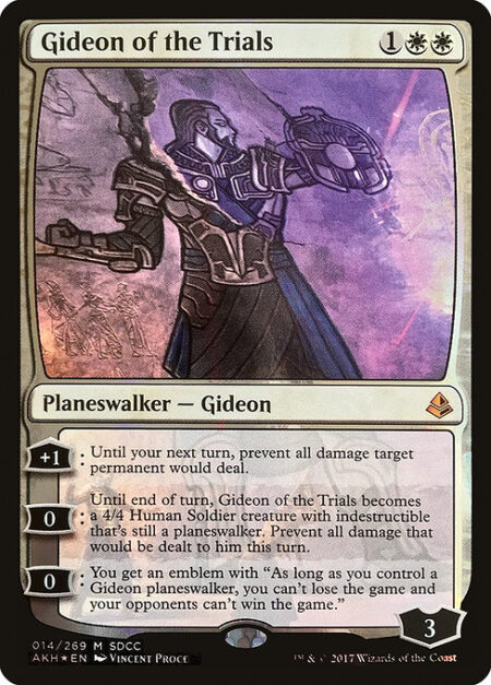 Gideon of the Trials - +1: Until your next turn