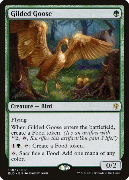 Gilded Goose - Flying