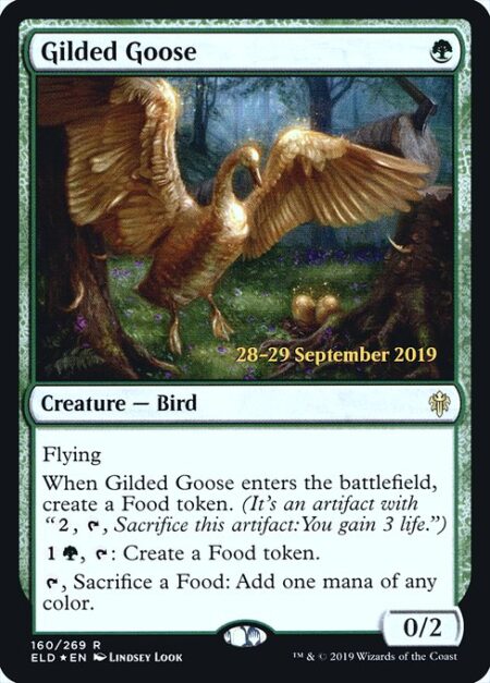 Gilded Goose - Flying