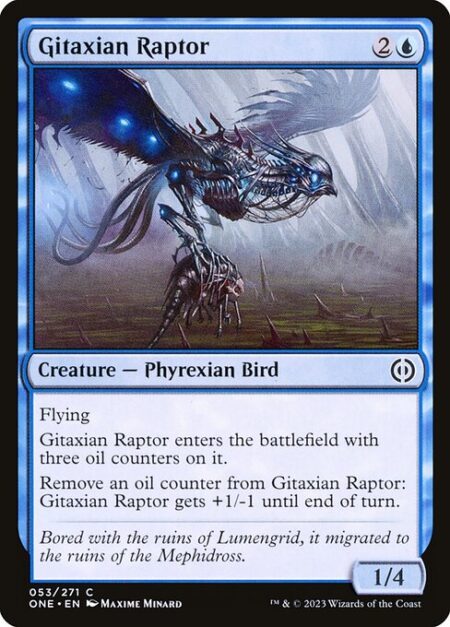 Gitaxian Raptor - Flying