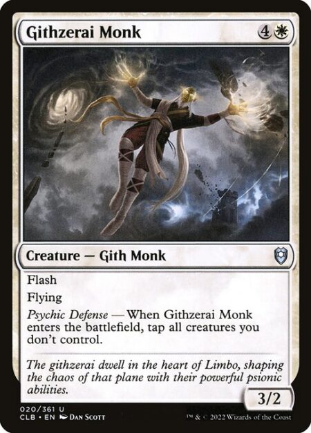 Githzerai Monk - Flash