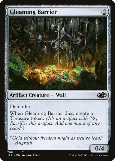 Gleaming Barrier - Defender