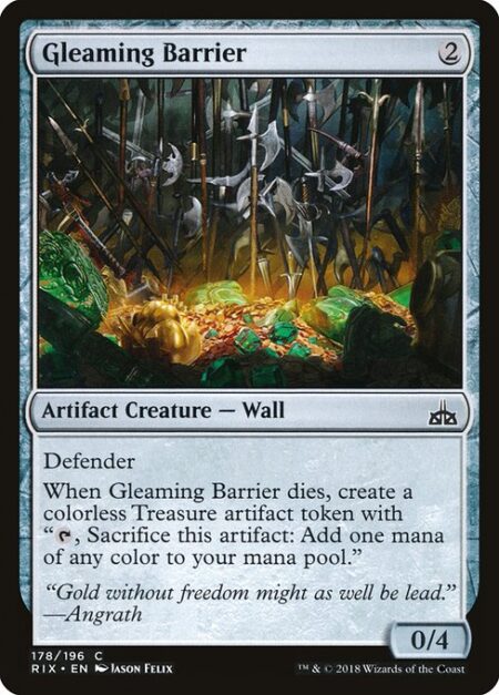 Gleaming Barrier - Defender