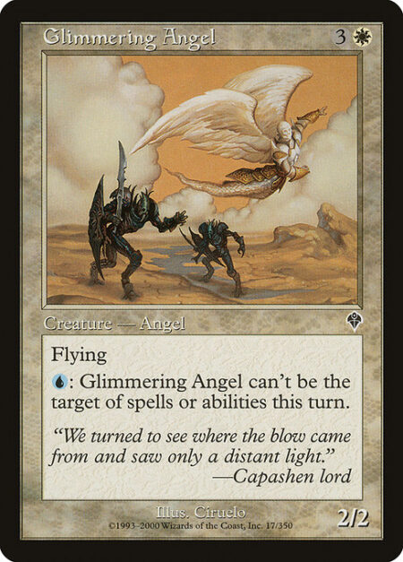 Glimmering Angel - Flying