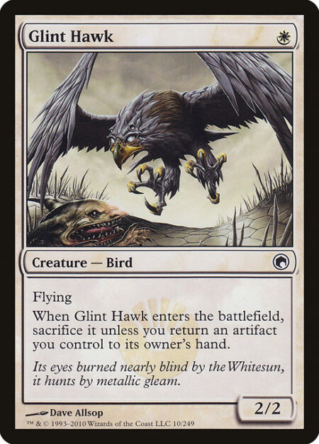 Glint Hawk - Flying