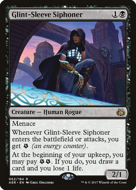 Glint-Sleeve Siphoner - Menace