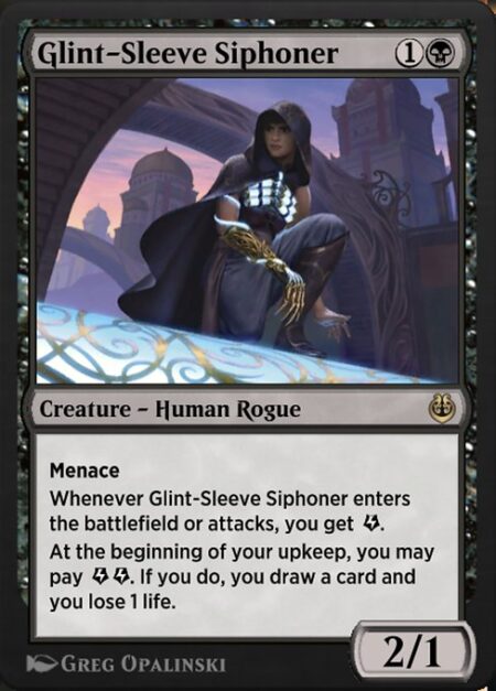 Glint-Sleeve Siphoner - Menace