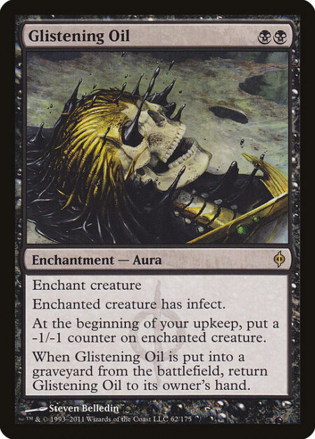 Glistening Oil - Enchant creature