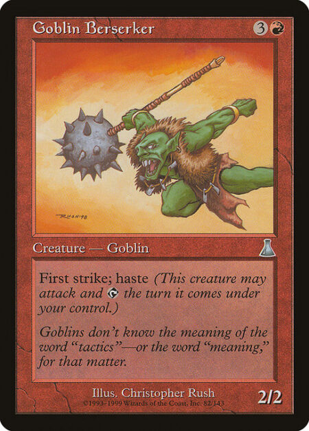 Goblin Berserker - First strike