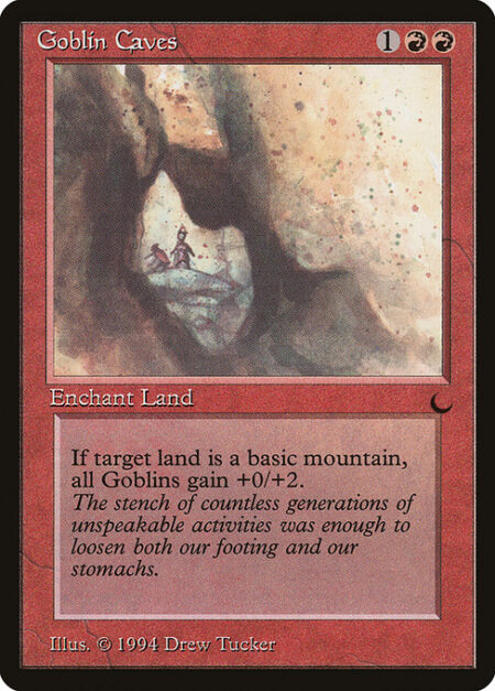 Goblin Caves - Enchant land