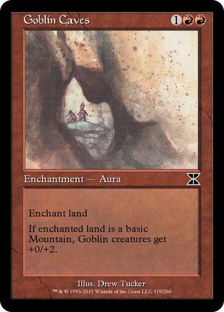 Goblin Caves - Enchant land