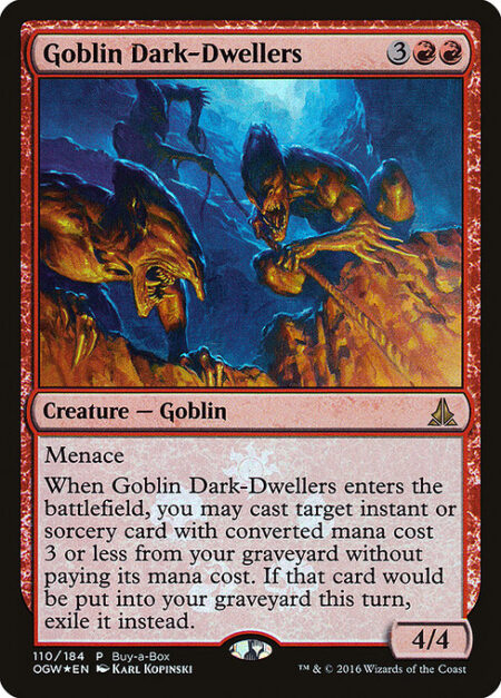 Goblin Dark-Dwellers - Menace