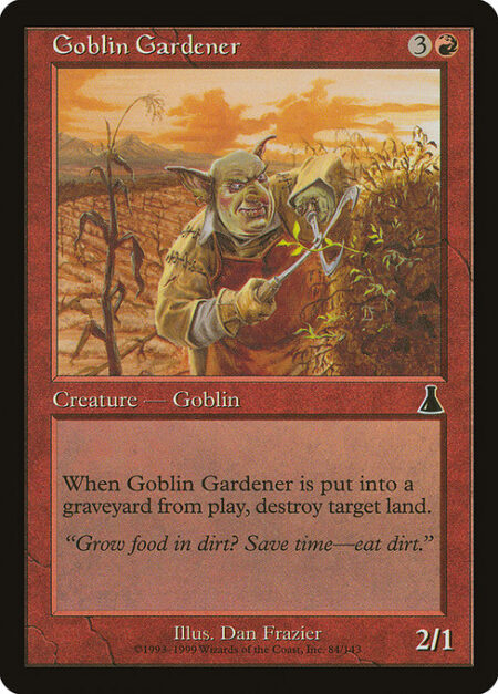 Goblin Gardener - When Goblin Gardener dies