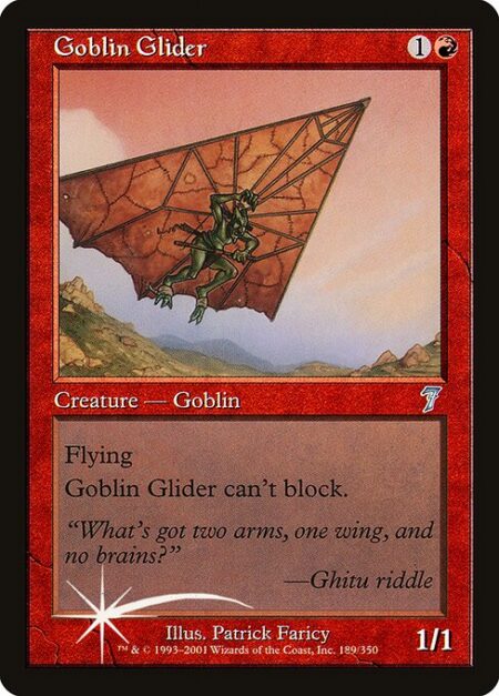 Goblin Glider - Flying