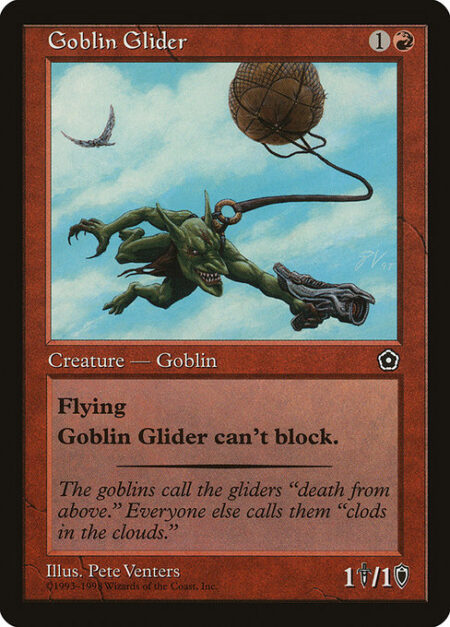 Goblin Glider - Flying