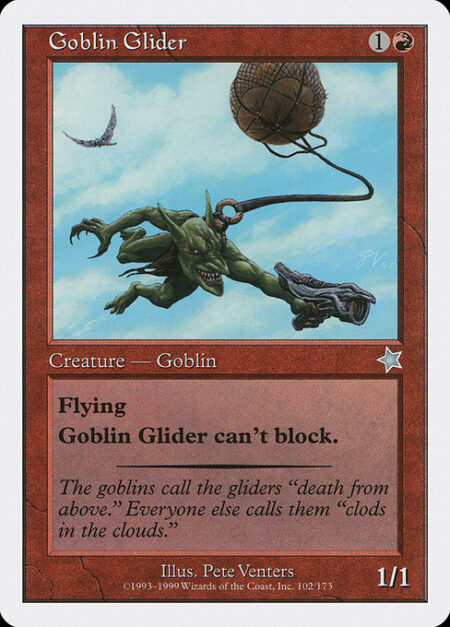 Goblin Glider - Flying