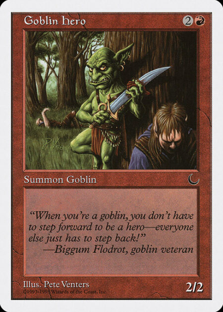 Goblin Hero -