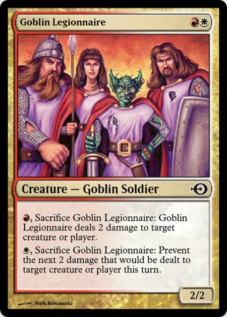 Goblin Legionnaire - {R}