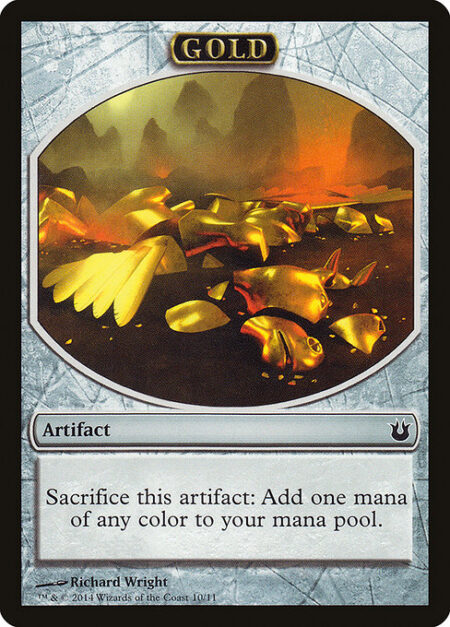 Gold - Sacrifice this artifact: Add one mana of any color.