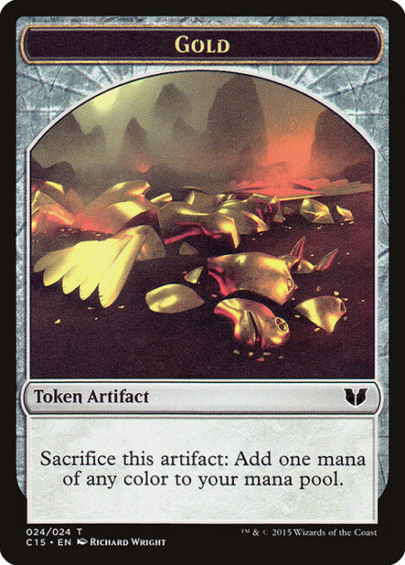 Gold - Sacrifice this artifact: Add one mana of any color.