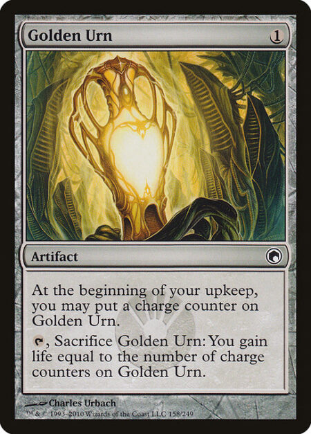 Golden Urn - At the beginning of your upkeep