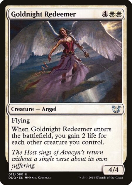 Goldnight Redeemer - Flying