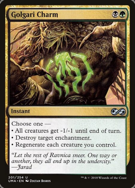 Golgari Charm - Choose one —