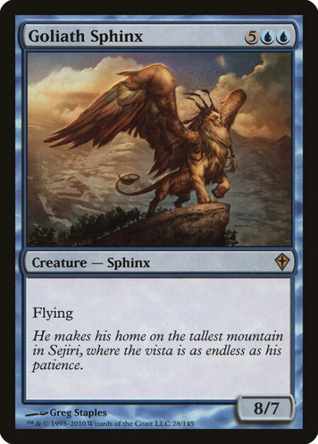 Goliath Sphinx - Flying