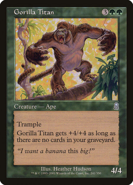 Gorilla Titan - Trample