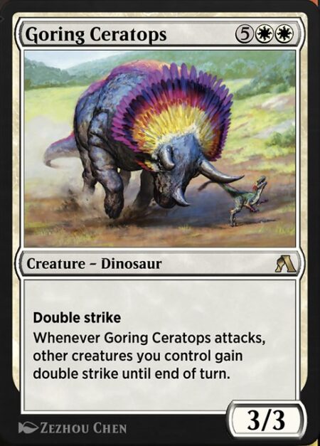 Goring Ceratops - Double strike