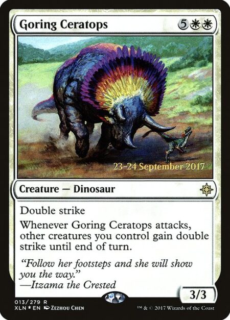 Goring Ceratops - Double strike