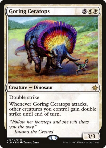 Goring Ceratops - Double strike