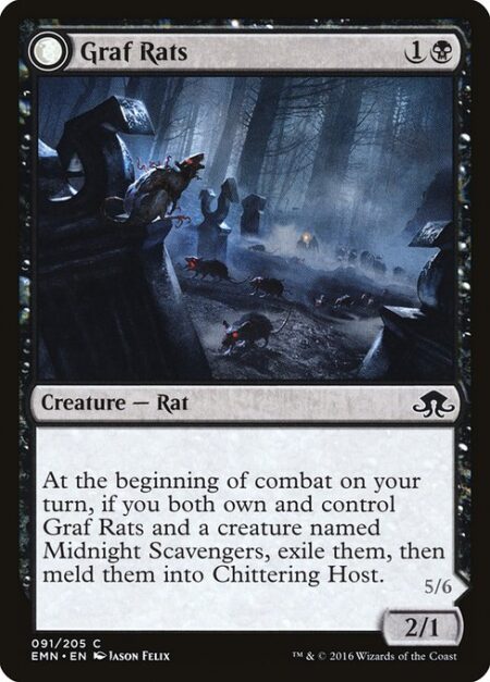 Graf Rats - At the beginning of combat on your turn