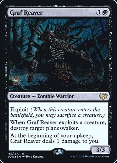 Graf Reaver - Exploit (When this creature enters the battlefield