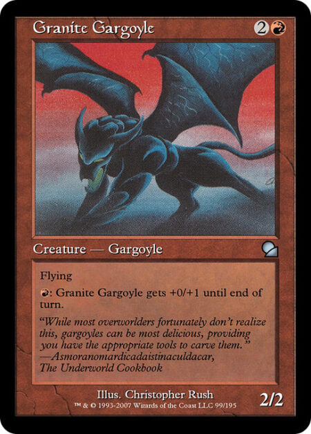 Granite Gargoyle - Flying