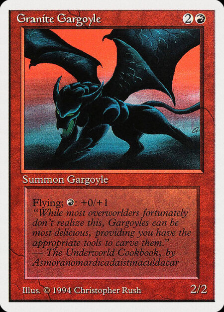 Granite Gargoyle - Flying