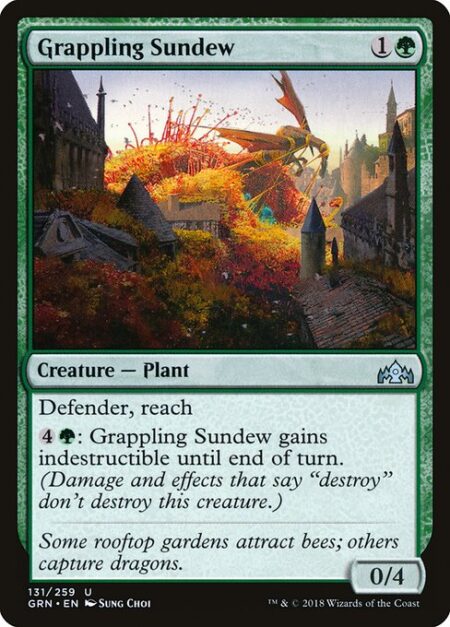 Grappling Sundew - Defender