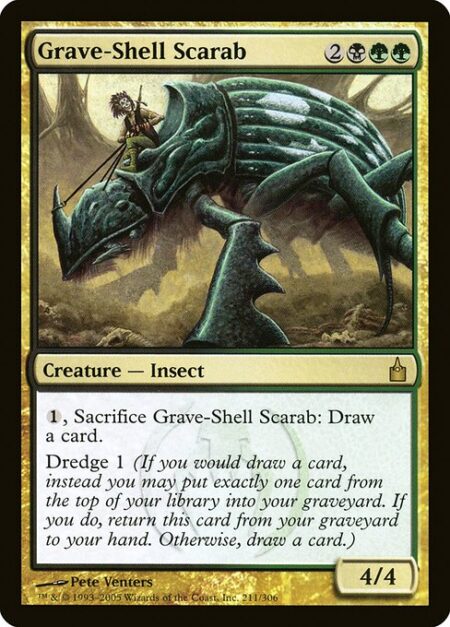 Grave-Shell Scarab - {1}