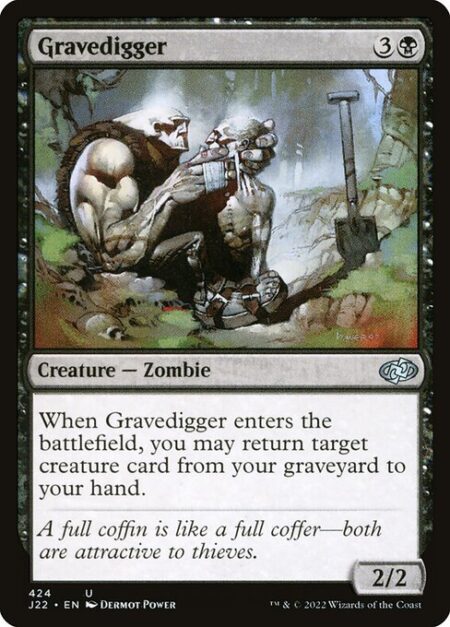 Gravedigger - When Gravedigger enters