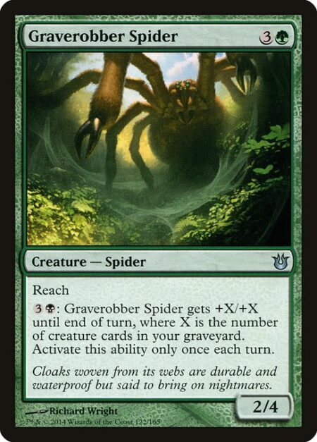 Graverobber Spider - Reach