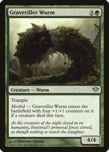 Gravetiller Wurm - Trample