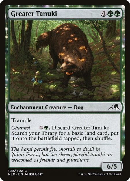 Greater Tanuki - Trample